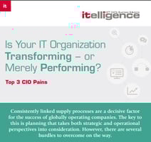 Infographic: Top 3 CIO Pains